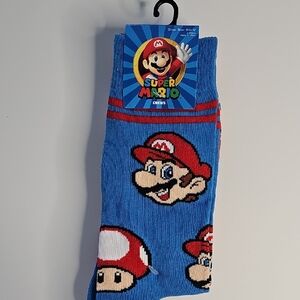 2 Pairs Nintendo Super Mario Socks